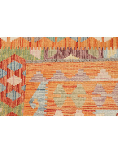 Kilim 124x183 Cm Kilim, Afghanistan, Lana Cardata A Mano,