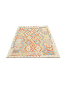 Kilim 128x173 Cm Kilim, Afghanistan, Hand-carded Wool, 2