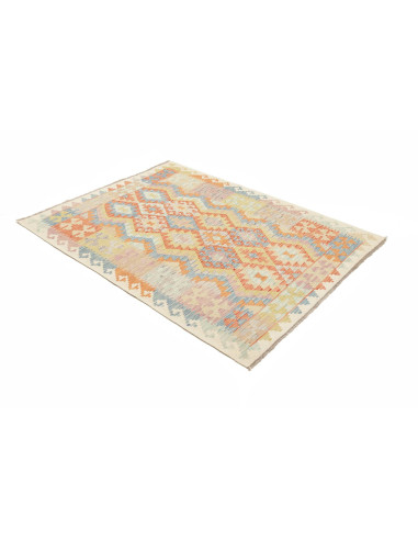 Kilim 128x173 Cm Kilim, Afghanistan, Lana Cardata A Mano,