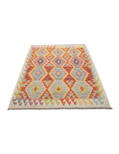 Kilim 127x173 Cm Kilim, Afghanistan, Hand-carded Wool, 2