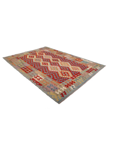 Kilim 170x241 Cm Kilim, Afghanistan, Hand-carded Wool warp: