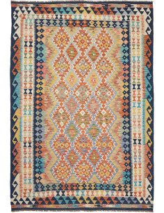 Kilim 171x253 Cm Kilim Afghanistan Hand-carded Wool Cotton