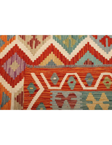 Kilim 201x288 Cm Kilim Afghanistan, Lana Cardata A Mano,