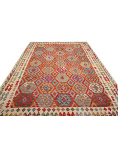 Kilim 253x351 Cm Kilim Afghanistan, Hand-carded Wool, Cotton 2