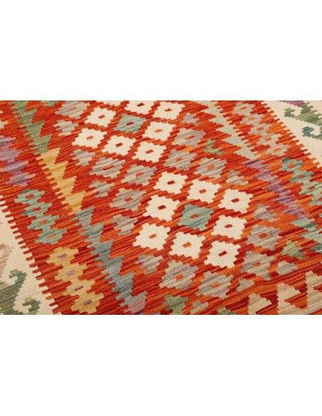 Kilim 100x147 Cm Kilim Afghanistan Hand-carded Wool warp: