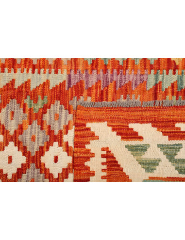 Kilim 100x147 Cm Kilim Afghanistan Hand-carded Wool warp: