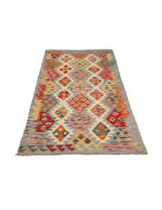 Kilim 102x189 Cm Kilim, Afghanistan, Lana Cardata A Mano Su 2