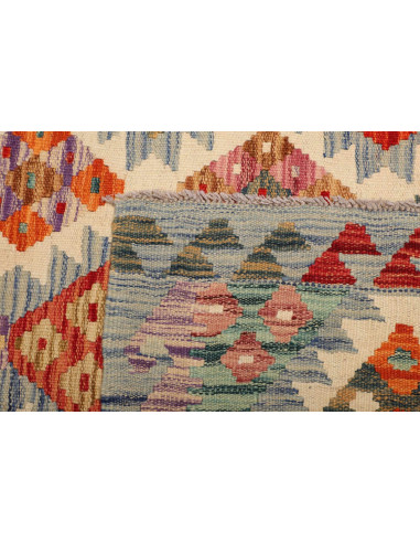 Kilim 102x189 Cm Kilim, Afghanistan, Hand-carded Wool On