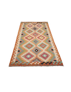 Kilim 101x202 Cm Kilim, Afghanistan, Lana Cardata A Mano 2