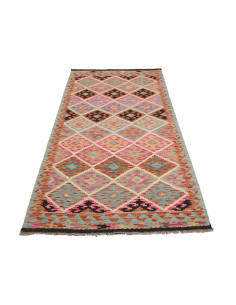 Kilim 103x202 Cm Kilim Afghanistan, Lana Cardata A Mano 2