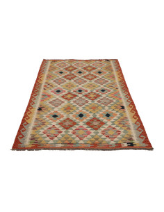 Kilim 118x179 Cm Kilim Afghano, Lana Cardata A Mano ordito: 2