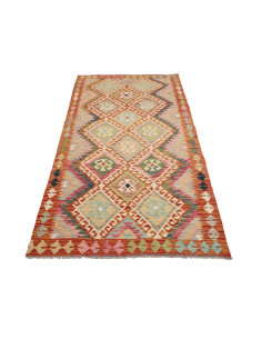 Kilim 101x210 Cm Kilim, Afghanistan, Lana Cardata A Mano, 2
