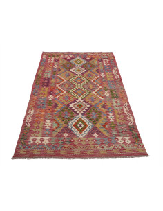 Kilim 123x196 Cm Kilim Afghanistan Hand-carded Wool Cotton 2