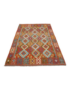 Kilim 127x194 Cm Kilim Afghanistan Hand-carded Wool 2