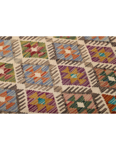 Kilim 150x196 Cm Kilim, Afghanistan, Hand-carded Wool warp: