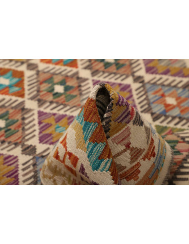 Kilim 150x196 Cm Kilim, Afghanistan, Hand-carded Wool warp: