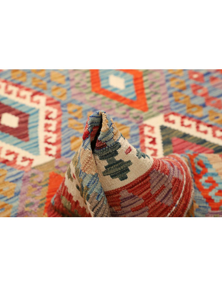 Kilim 156x192 Cm Kilim - Afghanistan - Lana Cardata A Mano