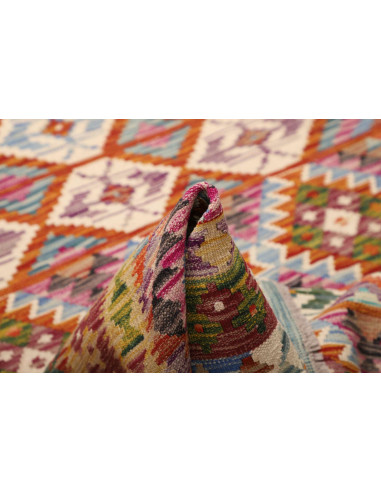 Kilim 157x207 Cm Kilim Afghanistan Hand-carded Wool warp