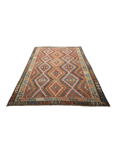 Kilim 175x258 Cm Kilim, Afghanistan, Hand-carded Wool warp: