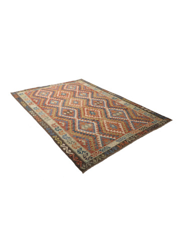 Kilim 175x258 Cm Kilim, Afghanistan, Hand-carded Wool warp: