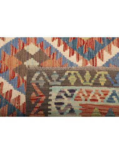 Kilim 175x258 Cm Kilim, Afghanistan, Hand-carded Wool warp: