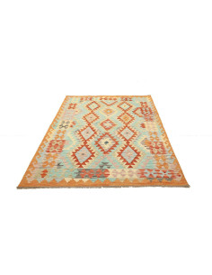 Kilim 147x195 Cm Kilim Afghanistan, Lana Cardata A Mano 2