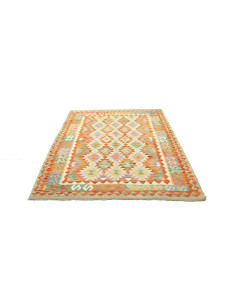 Kilim 157x196 Cm Kilim, Afghanistan, Hand-carded Wool 2