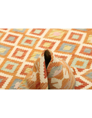 Kilim 148x199 Cm Kilim, Afghanistan, Hand-carded Wool warp: