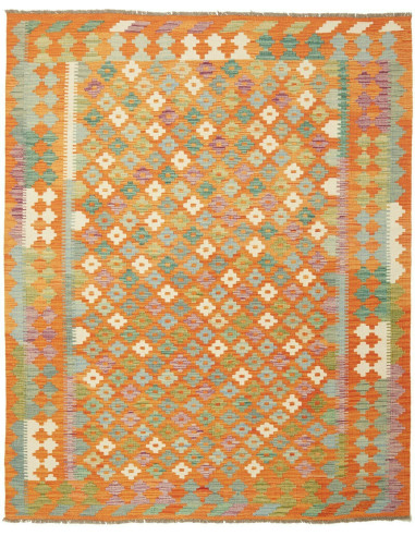 Kilim 154x192 Cm Kilim, Afghanistan, Lana Cardata A Mano