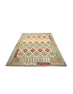 Kilim 150x200 Cm Kilim, Afghanistan, Lana Cardata A Mano 2
