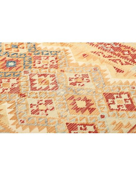 Kilim 156x198 Cm Kilim, Afghanistan, Hand-carded Wool warp: