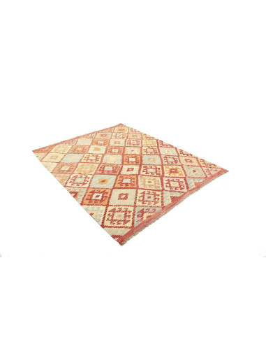 Kilim 160x194 Cm Kilim Afghanistan Hand-carded Wool Cotton