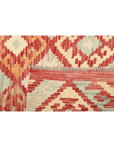 Kilim 160x194 Cm Kilim Afghanistan Hand-carded Wool Cotton