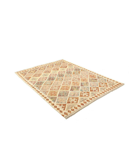Kilim 148x196 Cm Kilim Afghanistan Lana Cardata A Mano