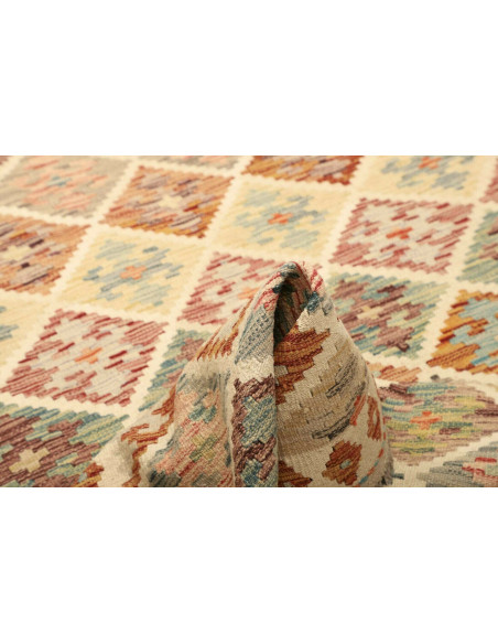 Kilim 148x196 Cm Kilim Afghanistan Hand-carded Wool Cotton