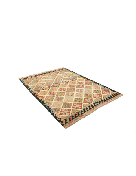 Kilim 146x202 Cm Kilim Afghanistan Lana Cardata A Mano