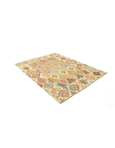 Kilim 160x207 Cm Kilim Afghanistan Hand-carded Wool