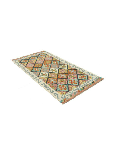 Kilim 99x200 Cm Kilim Afghanistan Hand-carded Wool Cotton