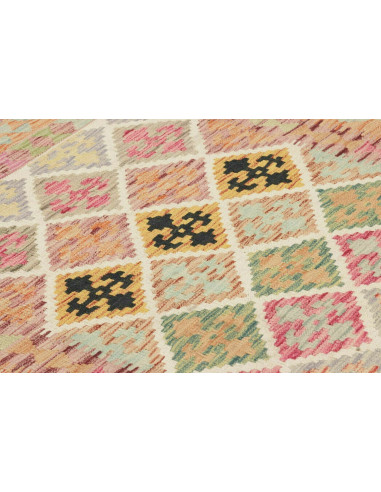 Kilim 107x199 Cm Kilim Afghanistan Hand-carded Wool Cotton