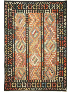 Kilim 203x297 Cm Kilim Afghanistan Hand-carded Wool