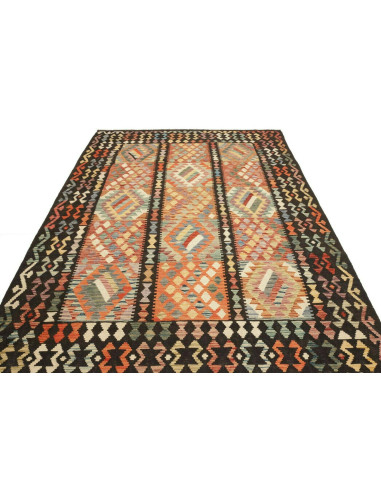 Kilim 203x297 Cm Kilim Afghanistan Lana Cardata A Mano