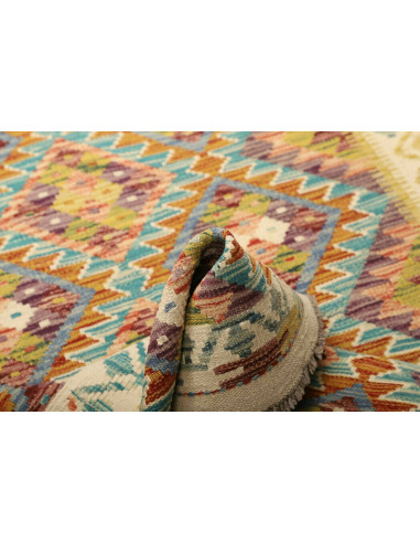 Kilim 103x155 Cm Kilim, Afghanistan, Hand-carded Wool warp: