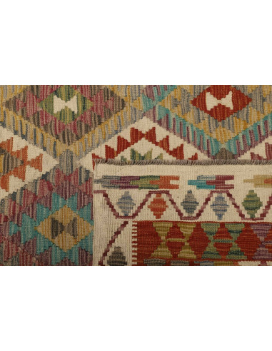 Kilim 204x290 Cm Kilim Afghanistan Hand-carded Wool Cotton