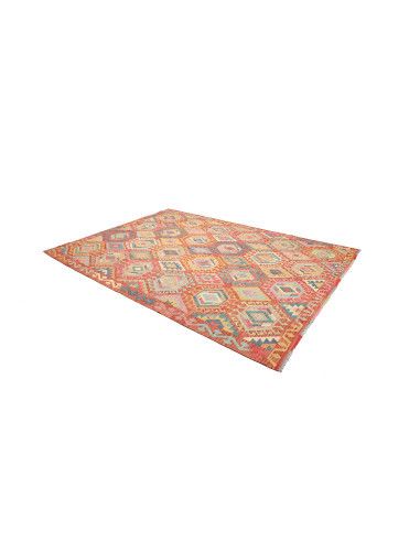 Kilim 207x293 Cm Kilim Afghanistan Hand-carded Wool warp: