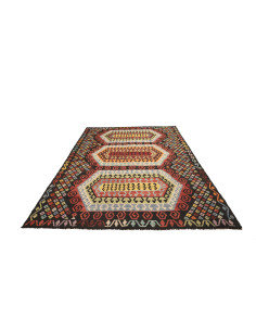 Kilim 201x289 Cm Afghan Kilim Hand-carded Wool 2