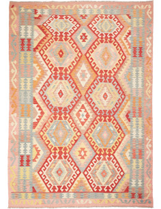 Kilim 211x299 Cm Kilim Afghanistan Hand-carded Wool Cotton