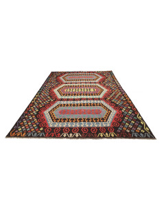 Kilim 206x289 Cm Kilim, Afghanistan, Hand-carded Wool warp: 2
