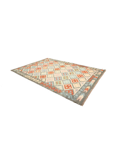Kilim 208x299 Cm Kilim, Afghanistan, Hand-carded Wool warp: