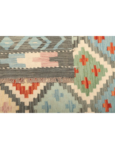 Kilim 208x299 Cm Kilim, Afghanistan, Hand-carded Wool warp: