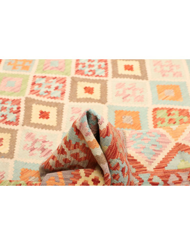 Kilim 216x294 Cm Kilim, Afghanistan, Hand-carded Wool warp: